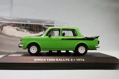 SIMCA 1000 RALLYE 2 1976 VERDE 1/43 IXO ALTAYA GREEN GRUN VERDE RALLY - Immagine 1 di 3