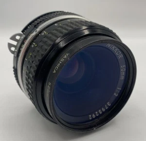Nikon/NIKKOR 50mm F/2 Camera Lens - Picture 1 of 5