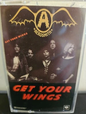 AEROSMITH Get Your Wings 1974 CASSETTE TAPE HARD ROCK BLUES ROCK CLASSIC ROCK - Image 1 of 4