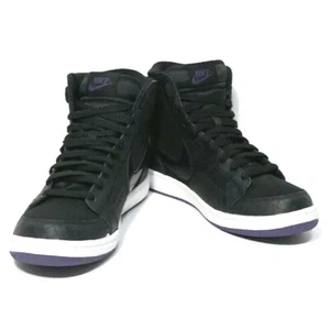 Nike Dynasty 81 Hi Vintage schwarz lila 386470-003 Herren Größe 8,5 - Brandneu in Verpackung *selten* - Bild 1 von 12