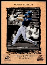 1999 SP Top Prospects John Powers Mobile Baybears #105