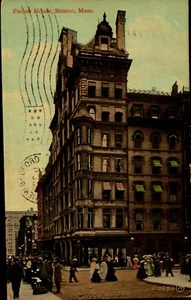 Parker House, Boston MA Massachusetts 1910 DIVIDED PACK Postcard BK74 - Picture 1 of 2