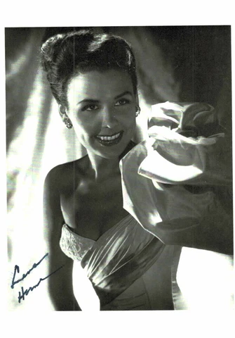 Lena Horne Original Signature On Card No. 7014 B Cover