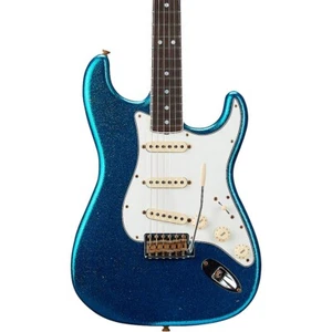 Fender Custom Shop LE 65 Stratocaster Journeyman Relic Guitar Aged Blue Sparkle - Picture 1 of 7