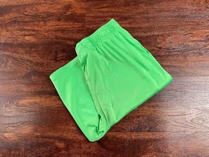 UNDER ARMOUR Heat Gear Stretch Tie Waist Green Athletic Shorts Boy's Size Large - Picture 1 of 8