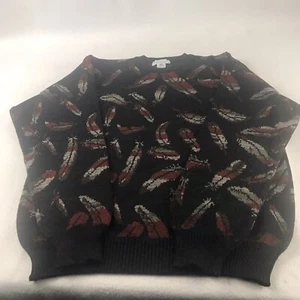 Strickwaren St. Raphael Pullover rein neu Wolle mehrfarbig Rundhalsausschnitt Herren XL - Bild 1 von 7