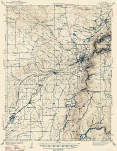 Topographische Karte - Auburn California Quad - USGS 1941 - 23 x 29,39 - Bild 1 von 20