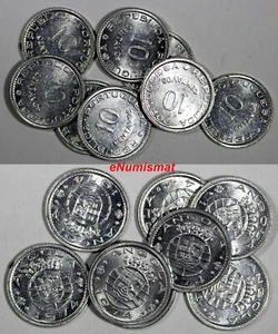 ANGOLA PORTUGUESE Aluminum 1974 10 Centavos UNC KM# 82 RANDOM PICK (1 Coin) (4) - Picture 1 of 3
