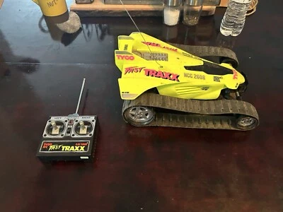 Tyco Yellow Remote Control Fast Traxx . - Image 1 of 3