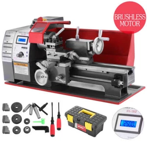 New 600w Automatic Mini Metal Lathe Variable-Speed Milling Machine MX-180 - Picture 1 of 13