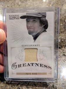 2012 Panini National Treasures Greatness Pete Rose Memoribila 25/25