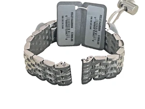 Reloj pulsera Michele Deco 18 mm diamante 2LNK - MSLE18AU0004 venta al por menor $1800 - Imagen 1 de 3