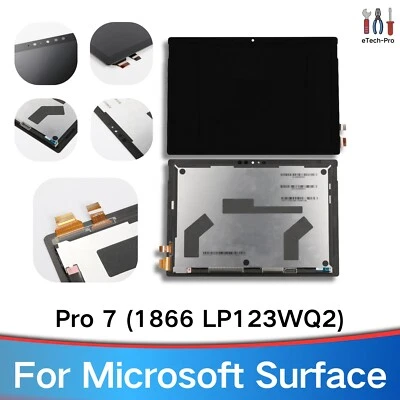 OEM For Microsoft Surface Pro 7 1866 LP123WQ2 LCD Display Screen Replacement - Image 1 of 4