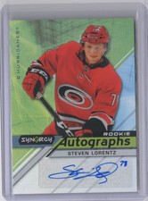 2020-21 Upper Deck Synergy Autographs Rookies Steven Lorentz Rookie Auto