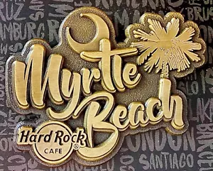 2017 HARD ROCK CAFE MYRTLE BEACH 3D DESTINATION NAME SERIES PIN - Picture 1 of 1