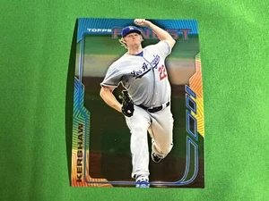 2014 Finest #25 Clayton Kershaw Los Angeles Dodgers - Picture 1 of 1