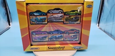 MATCHBOX SUPERFAST COLLECTOR TIN EXCLUSIVE 2005 DECOS!!! LIMITED 1 OF 20500 - Image 1 of 4