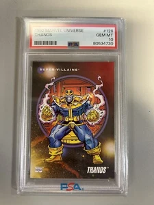 1992 🔥 Marvel Universe THANOS #126 PSA 10 💎 - Picture 1 of 2