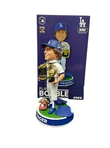 STEVE YEAGER SIGNED LIMITED EDITION #/144 1981 DODGERS WS MVP BOBBLEHEAD PSA COA - Picture 1 of 12