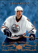 2006-07 Artifacts Anaheim Ducks Hockey Card #170 Chris Pronger S /999