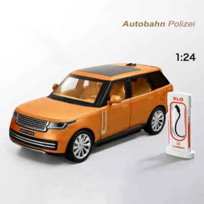1:24 Range Rover 2023 Alloy Model Car Toy Diecast Sound  Light Car Toys Vehicle - Image 1 of 4