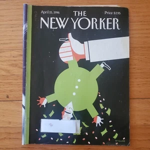 New Yorker Magazine Richard McGuire Shakedown Mail Bomber April 15 1996 - Picture 1 of 3