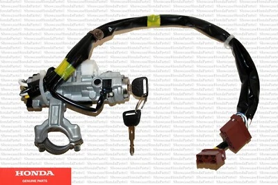 Interruptor de encendido y bloqueo de dirección genuino Honda OEM con teclas se adapta a: Civic 1996-2000 Foto 1 de 4