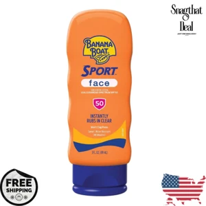 Banana Boat Sport Sunscreen for Face SPF 50 - 3oz - 3fl oz - Picture 1 of 8