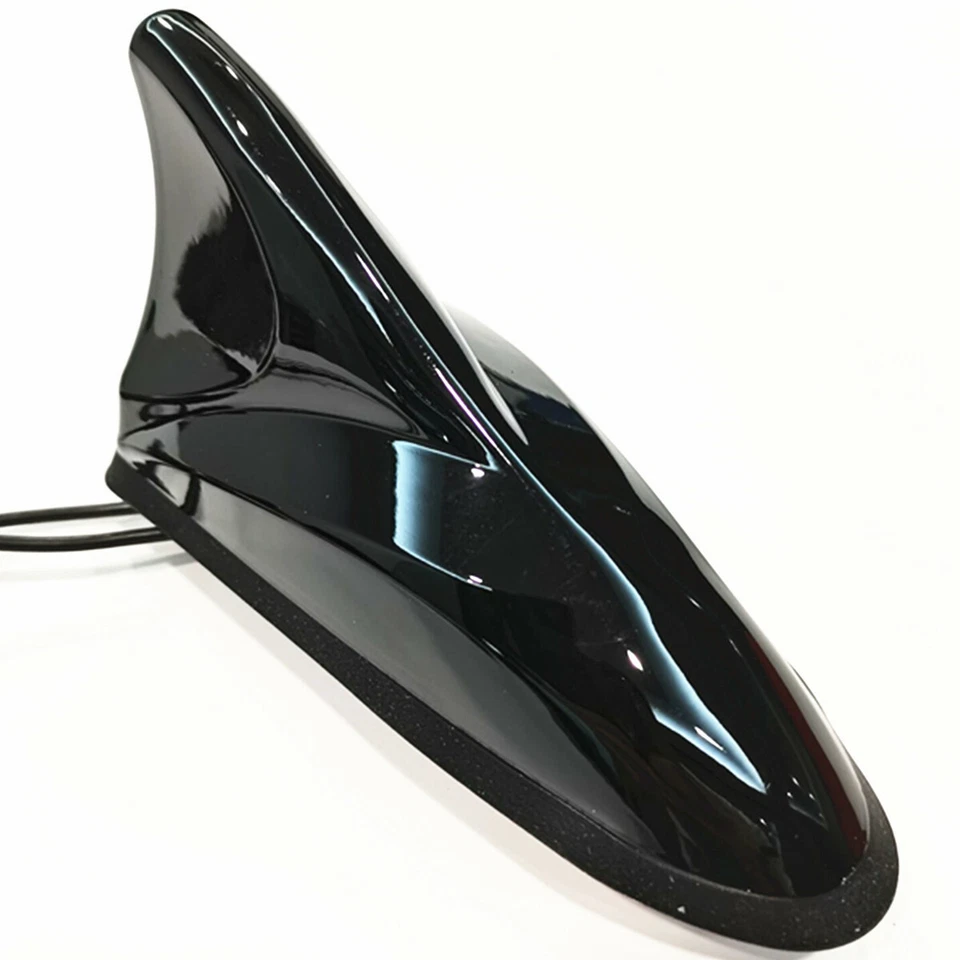 Shark Fin Car Antenna Radio FM/AM Signal Aerial Amplifier For WIFI GPS SystemJUv - Image 1 of 4
