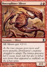 BONESPLITTER SLIVER X4 4 4X Time Spiral MTG Magic the Gathering Cards DJMagic
