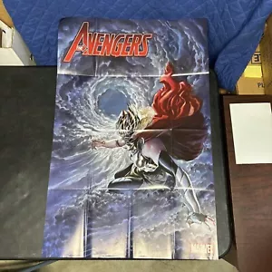 Marvel Comics The Avengers Promo Poster 2017 Folded 24x36 Unused Alex Ross - Picture 1 of 3