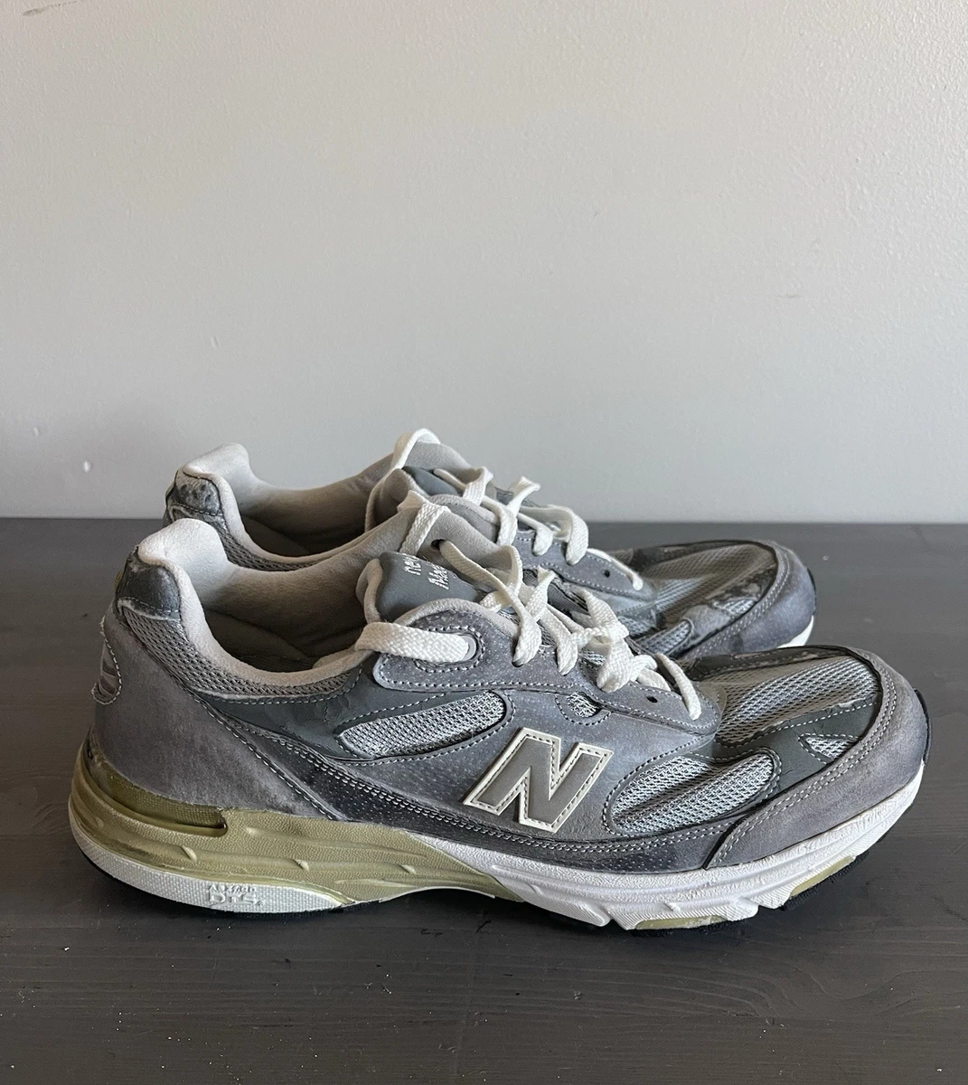New Balance 993 Made in USA Narrow Grey White for Sale