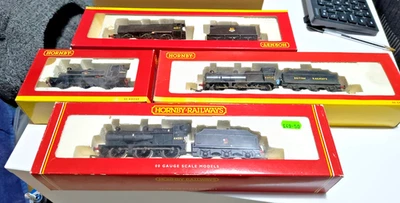 4X HORNBY 00 GAUGE BR (BLACK) STEAM LOCOMOTIVES BOXED  - FOWLERS, J52 Q1 CLASSES - Image 1 of 4