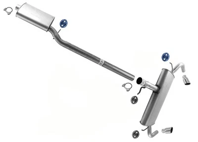 Silenciador trasero de tubo de extensión de resonador soldado para Chevrolet Equinox 3,0 L 10-12 Foto 1 de 4