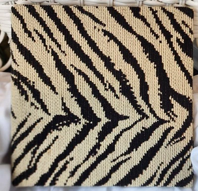 ÁLBUM DE FOTOS INTERIORES HELENE BATOFF IMPRESIÓN CEBRA DE COLECCIÓN ETIQUETA DE JACOBSON 9,5" SQ Foto 1 de 4