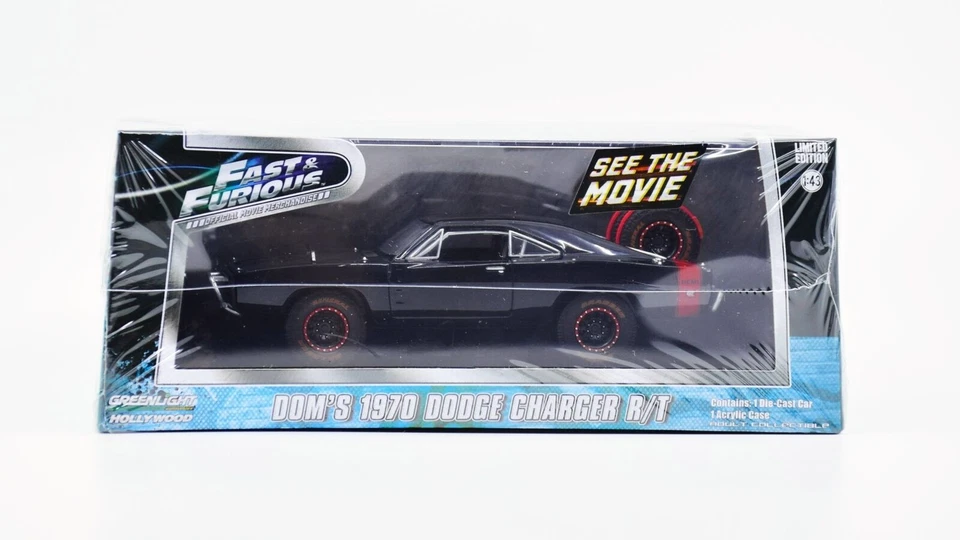 Greenlight 86232 1/43 Scale Fast & Furious Dom's 1970 Dodge Charger R/T Diecast - Image 1 of 1