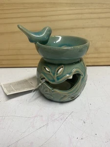 Cut Out Bird Design Ceramic Oil & Wax Melt Burner, Aromatherapy - Picture 1 of 4