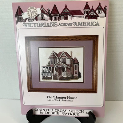 Victorians Across America Cross Stitch Debbie Patrick - The Hanger House - Image 1 of 4