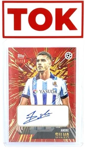 Autógrafo paralelo dorado 23-24 Topps UEFA Clubes Competiciones - André Silva 5/10 - Imagen 1 de 2