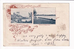 Serie NSW Past & Present Farm Cove Sydney c.1903 - Imagen 1 de 2