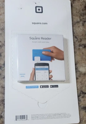 Square.com Square Reader mobile Card Reader, MAGSTRIPE New - Box - Image 1 of 3