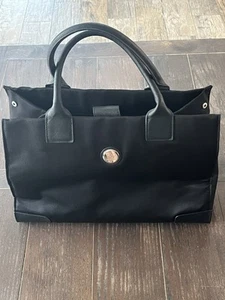 JOY MANGANO Black Handbag/Tote Bag (17" x 13") NEW/NWOT - Picture 1 of 19