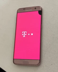Original Samsung Galaxy S7 Edge Display Pink B Ware Volle Funktion Glas Ok - Bild 1 von 3