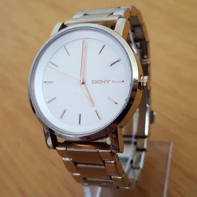 Reloj de Diseñador Mujer Pulsera Oro Rosa DKNY NY-2344 Colección Soho Foto 1 de 4