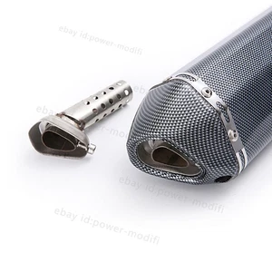 Motorcycle Exhaust Muffler Removable DB Killer Stainless Steel Silencer Baffles - Picture 1 of 9
