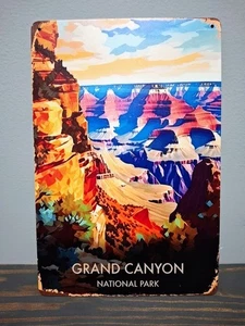 GRAND CANYON National Park  12 x 8 inch Metal Sign - Picture 1 of 5