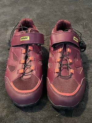 Zapatos de bicicleta de montaña Mavic Echappee Trail Elite para mujer Ergofit cojín talla 7 Foto 1 de 4