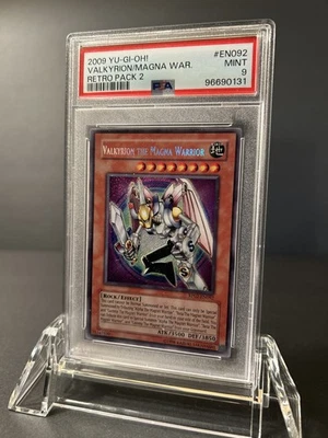 Yugioh Valkyrion the Magna Warrior RP02 - EN092 Original Print Secret Rare PSA 9 - Image 1 of 2