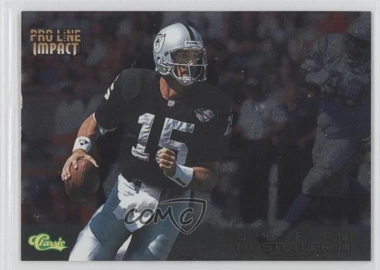 1995 Classic Pro Line Impact /4500 Jeff Hostetler #I-13 - Image 1 of 2