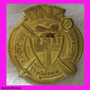 BG2989 INSIGNE WALDSEE MATROSEN 1981 BNZ CARANAVAL FRIEBURG - Picture 1 of 1